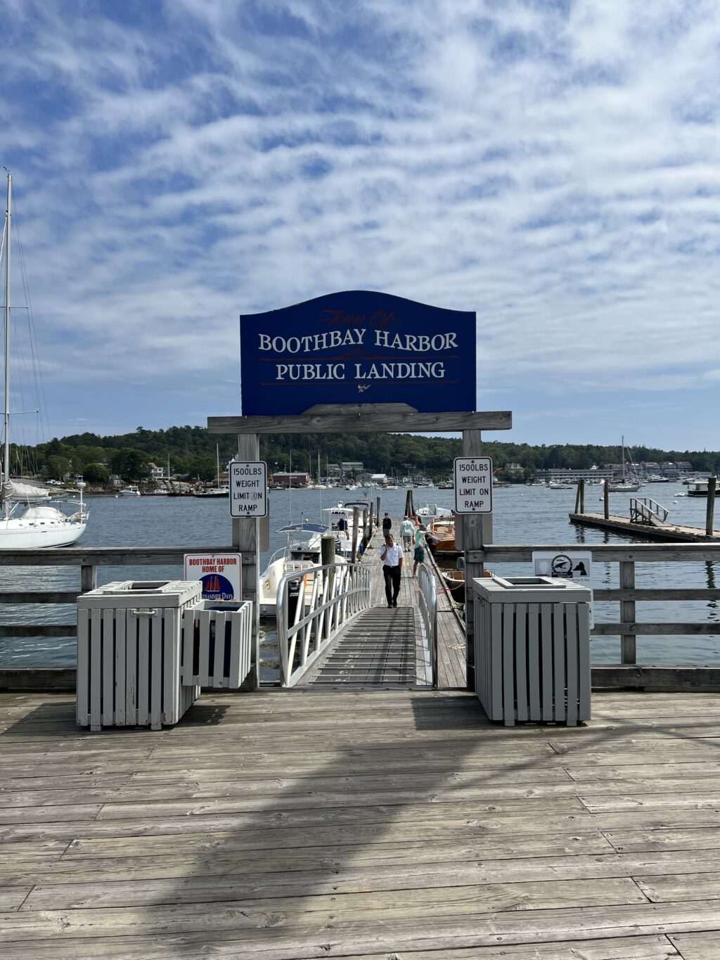 Boothbay public landing