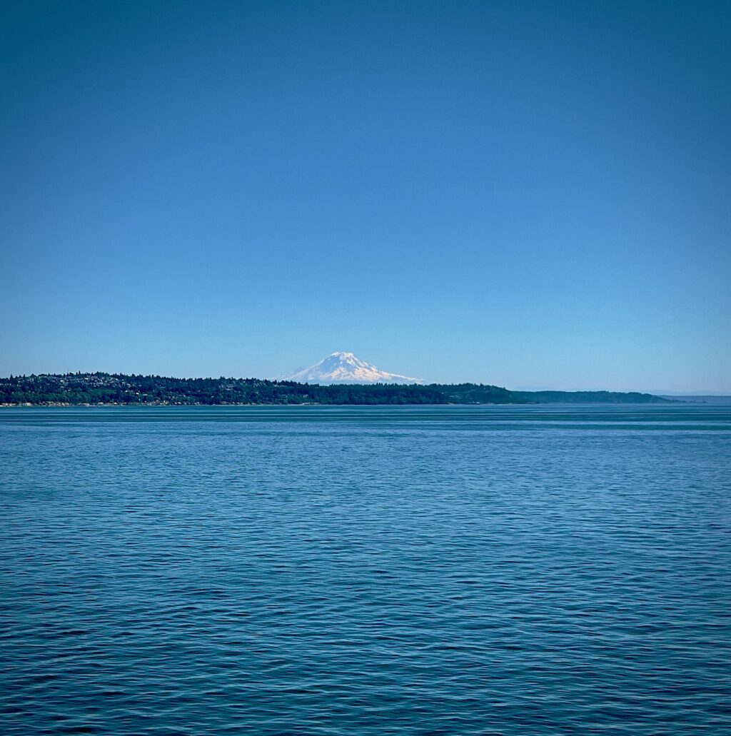 Mount Rainier from the ferry